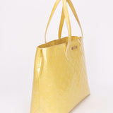 Louis Vuitton Monogram Vernis Wilshire MM Blanc Corail 2011
