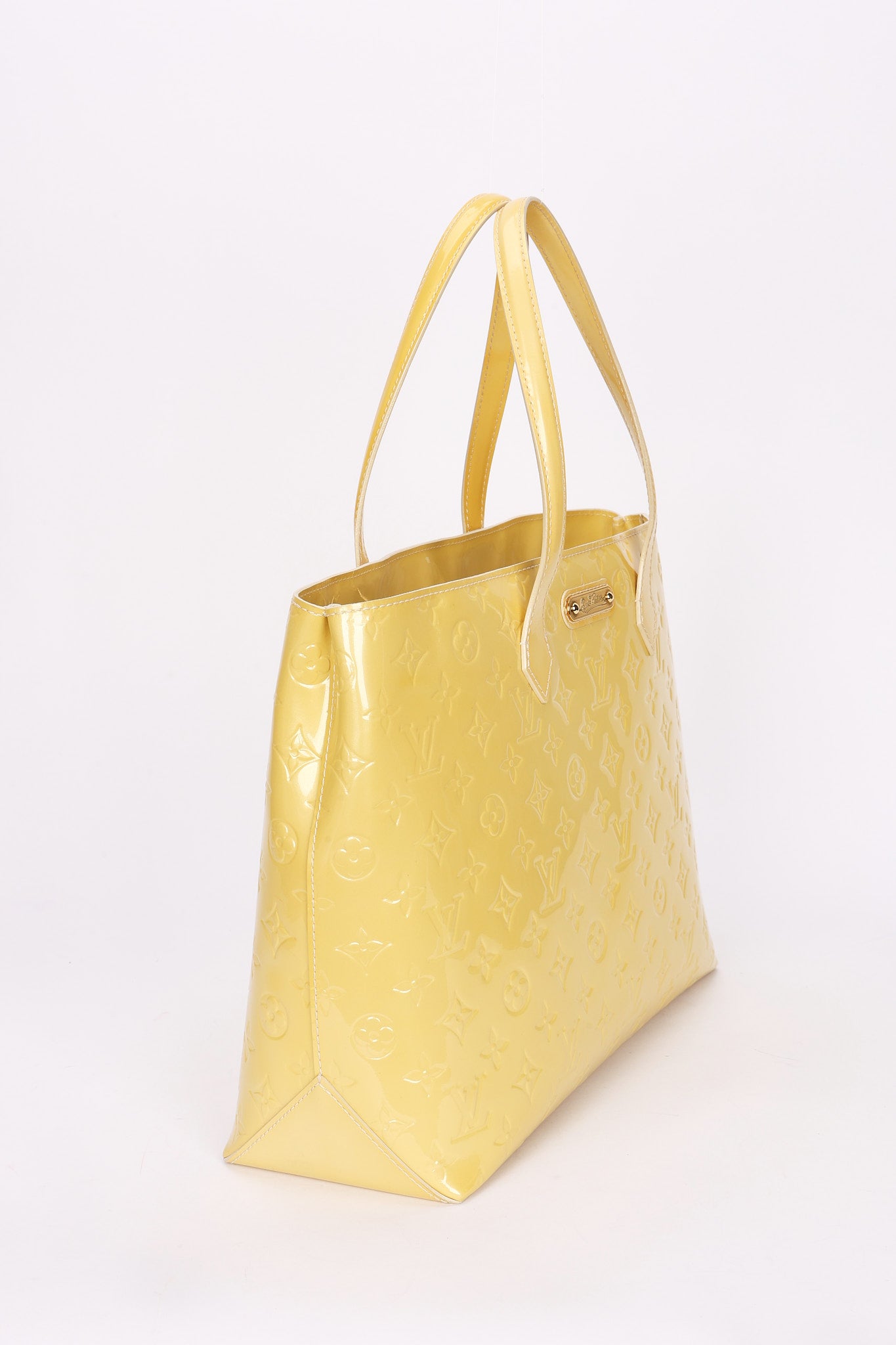 Louis Vuitton Monogram Vernis Wilshire MM Blanc Corail 2011