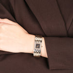 Chanel Matelasse 18K Gold and Stainless Steel Watch 19mm