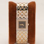 Chanel Matelasse 18K Gold and Stainless Steel Watch 19mm