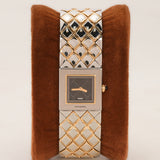 Chanel Matelasse 18K Gold and Stainless Steel Watch 19mm