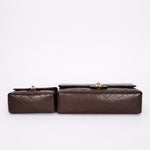 Chanel Parent & Child Kelly Brown Lambskin 24K GP