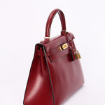 Hermès Kelly 30 Rouge H Box 1986 GHW
