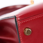 Hermès Kelly 30 Rouge H Box 1986 GHW