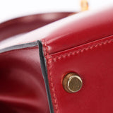 Hermès Kelly 30 Rouge H Box 1986 GHW