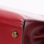 Hermès Kelly 30 Rouge H Box 1986 GHW