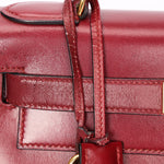 Hermès Kelly 30 Rouge H Box 1986 GHW