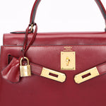 Hermès Kelly 30 Rouge H Box 1986 GHW