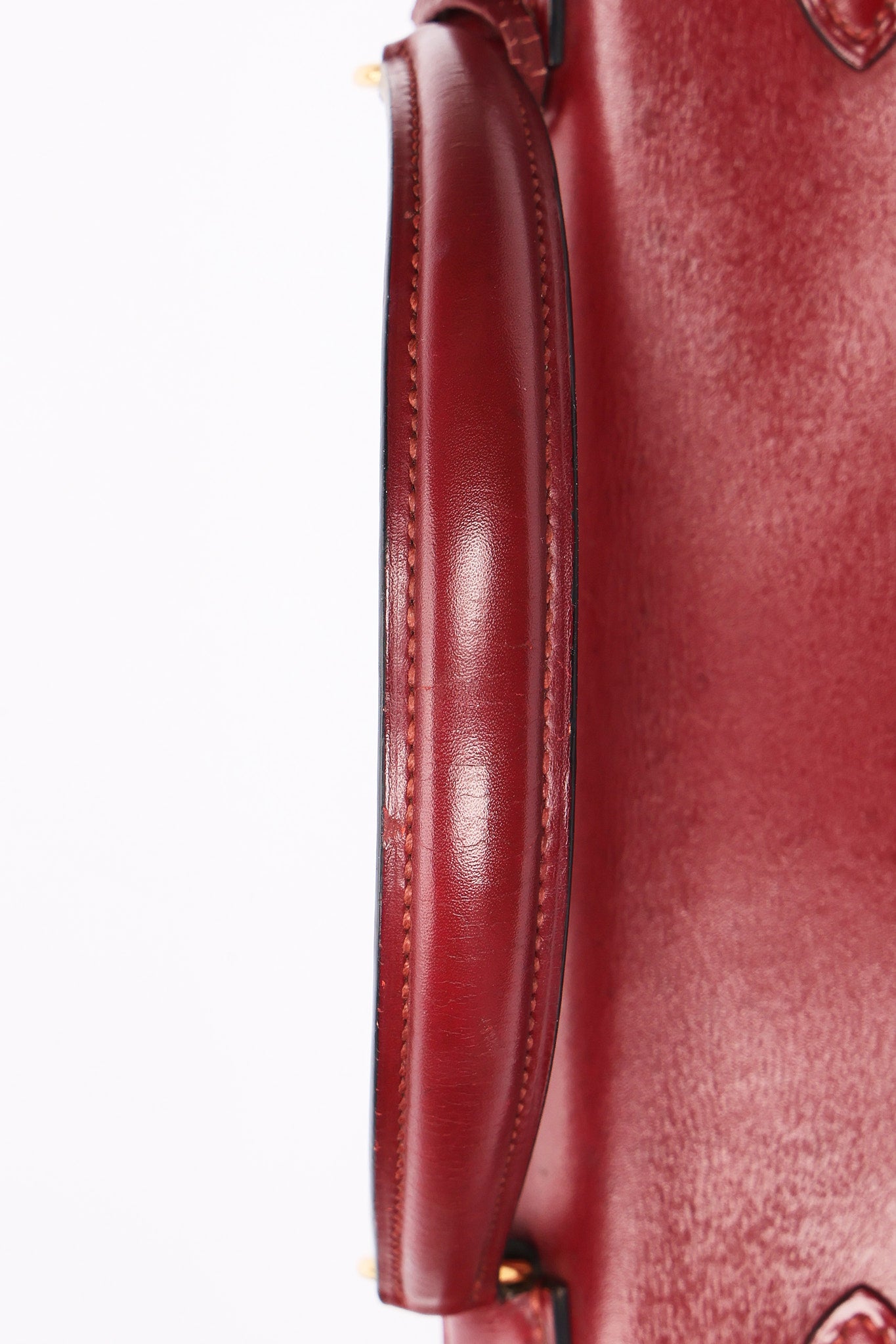 Hermès Kelly 30 Rouge H Box 1986 GHW