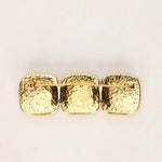 Chanel 1994 Triple CC Brooch 24K GP