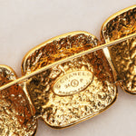 Chanel 1994 Triple CC Brooch 24K GP