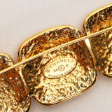 Chanel 1994 Triple CC Brooch 24K GP