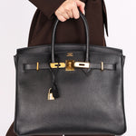 Hermès Birkin 35 Ardens Black