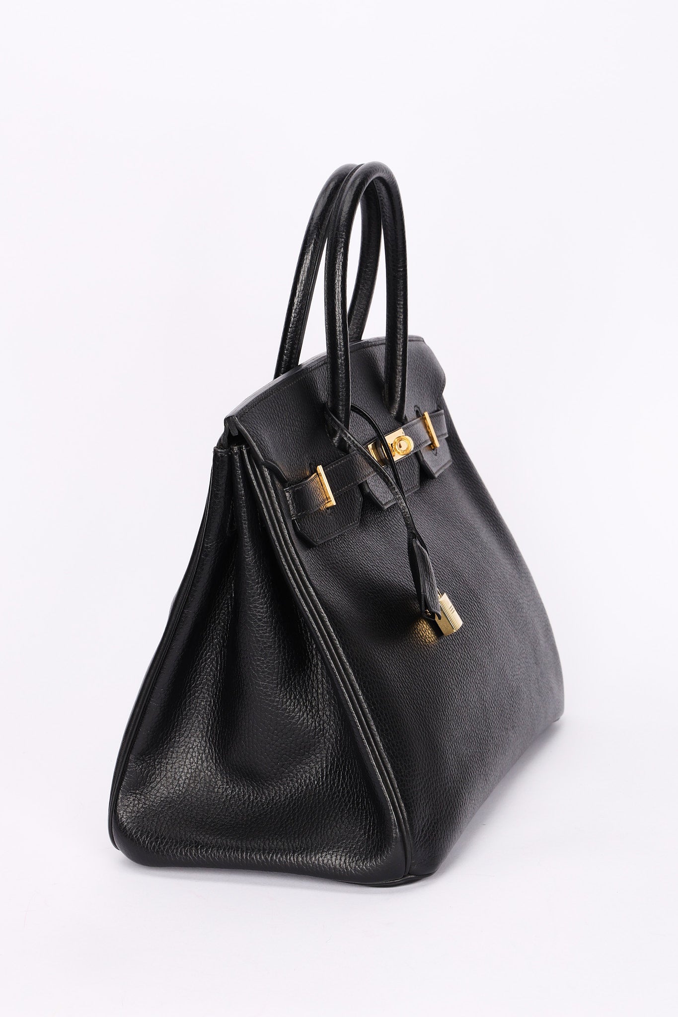 Hermès Birkin 35 Noir (leather) GHW
