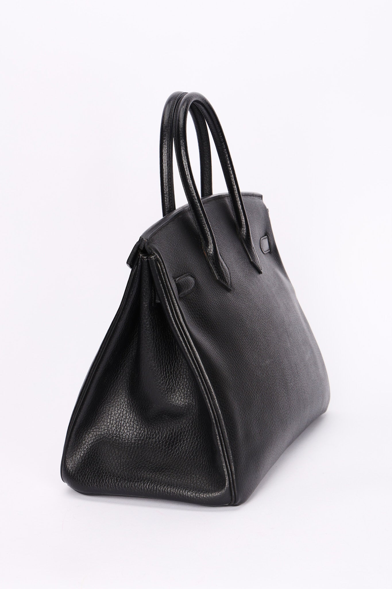 Hermès Birkin 35 Noir (leather) GHW