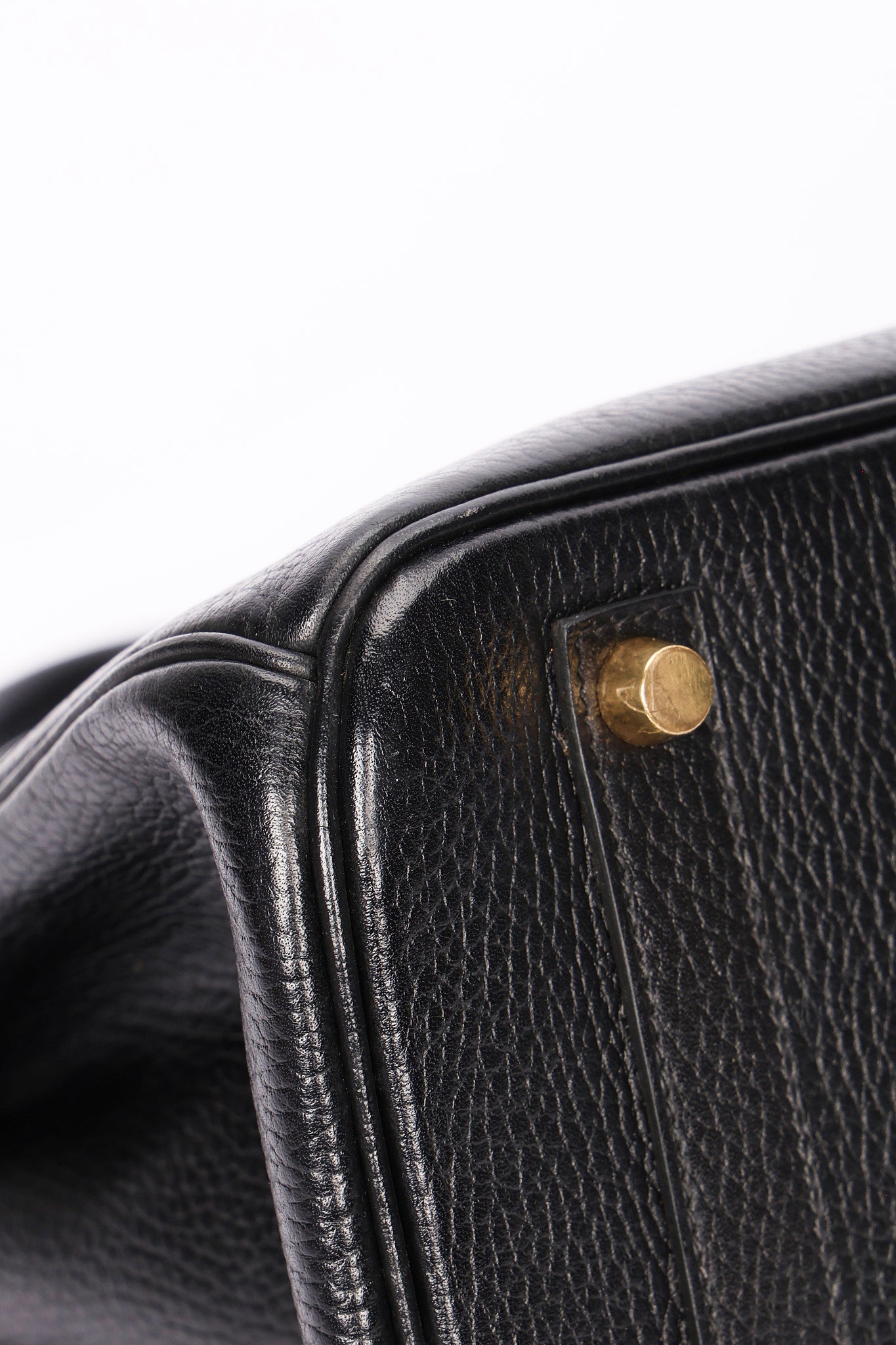 Hermès Birkin 35 Noir (leather) GHW