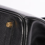 Hermès Birkin 35 Noir (leather) GHW