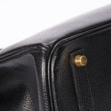 Hermès Birkin 35 Noir (leather) GHW