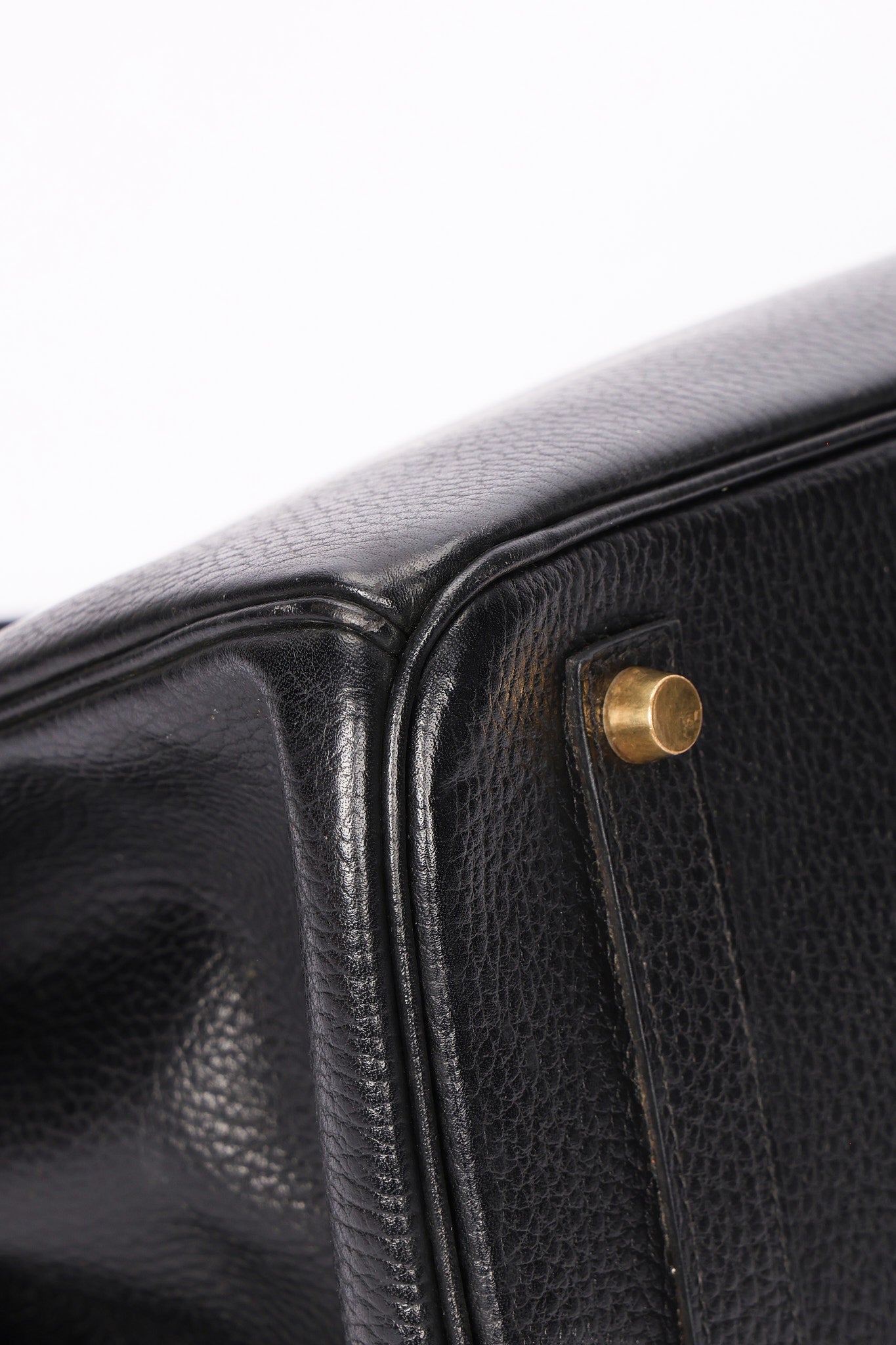 Hermès Birkin 35 Noir (leather) GHW