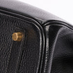 Hermès Birkin 35 Noir (leather) GHW