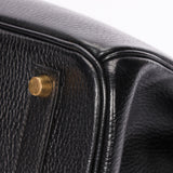 Hermès Birkin 35 Noir (leather) GHW