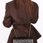 Chanel Lambskin Small Diana