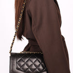 Chanel Lambskin Small Diana
