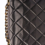 Chanel Small Diana Flap Black Lambskin 24K GP