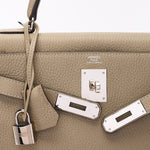 Hermès Kelly 28 (color + leather) PHW