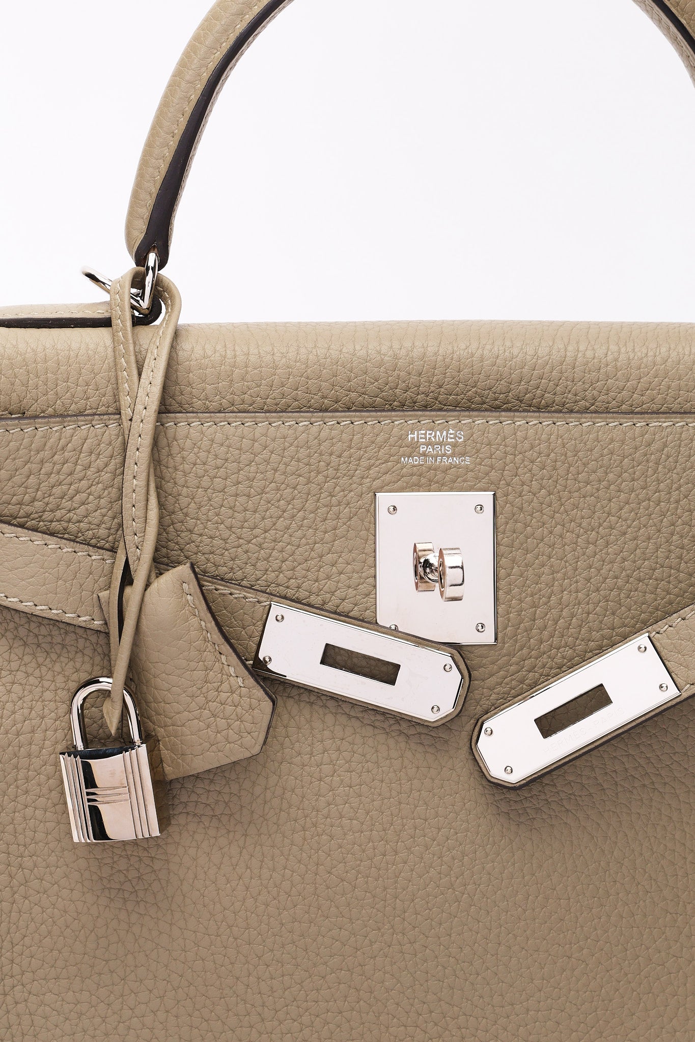 Hermès Kelly 28 (color + leather) PHW