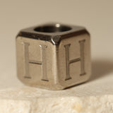 Loewe Personalized Small Dice "H" Charm