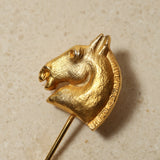 Rare Hermès Double-Sided Horse Brooch