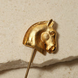 Rare Hermès Double-Sided Horse Brooch