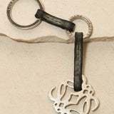 Loewe Distressed Anagram Keychain