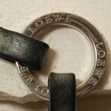 Loewe Distressed Anagram Keychain