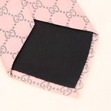 Gucci Monogram Pink Satin Tie - Drop 23