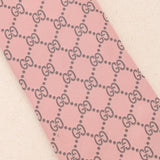 Gucci Monogram Pink Satin Tie - Drop 23