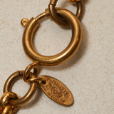 Chanel 80s CCs on CC Pendant Necklace 24K GP