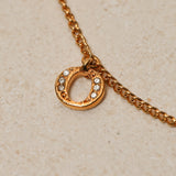 Dior Dio(r)evolution Crystal Letter Charms Necklace