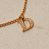 Dior Dio(r)evolution Crystal Letter Charms Necklace
