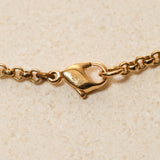 Dior Cascading Logo Letter Charms Necklace