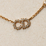 Dior Claire D Lune Pearl and Crystal Necklace