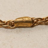Chanel 70's Crystal Embellished Interlocking CC Pendant Choker