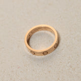 Cartier 18K Rose Gold Diamond Love Ring
