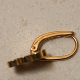 Celine Crystal Embellished Triomphe Earrings