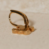 Celine Crystal Embellished Triomphe Earrings