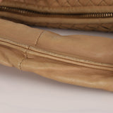 Bottega Veneta Small Intrecciato Hobo Beige Lambskin 2007