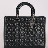 Dior Large Lady Navy Patent 2013