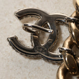 Chanel 2021 Crystal Curb Chain Necklace