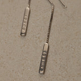 Gucci 18K WG Threader Earrings